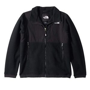GIRLS NORTHFACE Denali Fleece JACKET Black